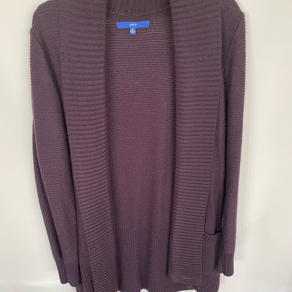 Apt. 9 Women's Purple Sweater
